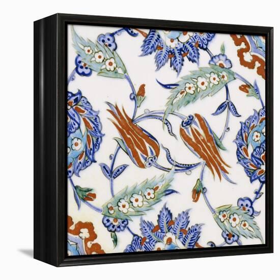 Iznik Pottery Tile-null-Framed Premier Image Canvas