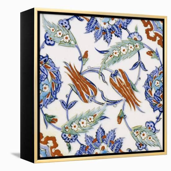 Iznik Pottery Tile-null-Framed Premier Image Canvas