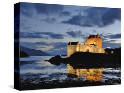 Eilean Donan Castle Kyle Scotland Wide Canvas Wall Art Print