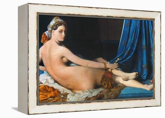 J.A.D. Ingres: Odalisque-Jean-Auguste-Dominique Ingres-Framed Premier Image Canvas