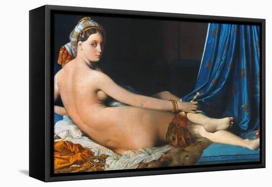 J.A.D. Ingres: Odalisque-Jean-Auguste-Dominique Ingres-Framed Premier Image Canvas