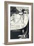 J"Ai Baise Ta Bouche, Jokanaan, Illustration from "Salome" by Oscar Wilde, Pub. 1894-Aubrey Beardsley-Framed Giclee Print