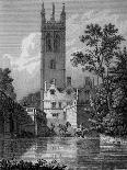 Magdalen Tower, Oxford-J and HS Storer-Art Print