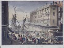 View of Windsor from the River Thames, Berkshire, C1820-J Bluck-Framed Giclee Print