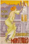 Montevideo Cigarrillos Poster-J. Borro-Mounted Giclee Print