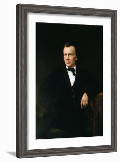 J. Brahms, circa 1860-Karl Von Jagemann-Framed Giclee Print