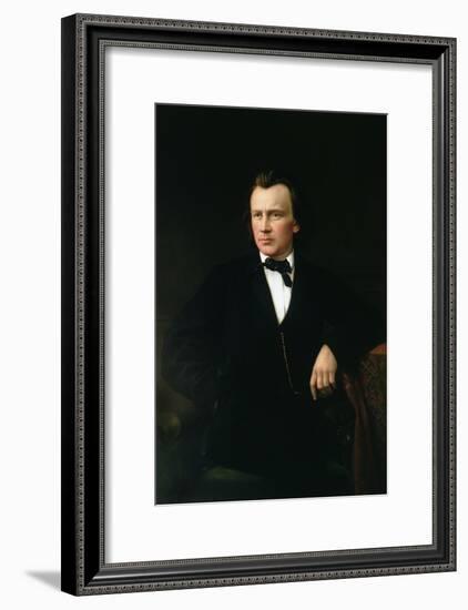 J. Brahms, circa 1860-Karl Von Jagemann-Framed Giclee Print