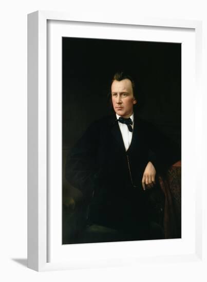 J. Brahms, circa 1860-Karl Von Jagemann-Framed Giclee Print