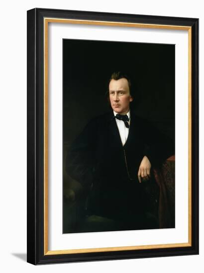 J. Brahms, circa 1860-Karl Von Jagemann-Framed Giclee Print