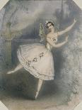 Carlotta Grisi in The Coralli, Perrot Ballet Giselle-J. Brandard-Giclee Print