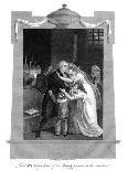 Louis XVI Taking Leave of His Family Previous to His Execution, 1793-J Brown-Giclee Print