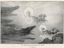Freya Spinning the Clouds-J.c. Dollman-Photographic Print