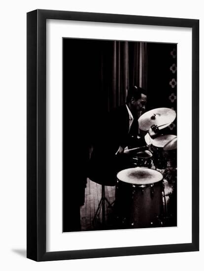 J.C. Heard-Milt Hinton-Framed Art Print