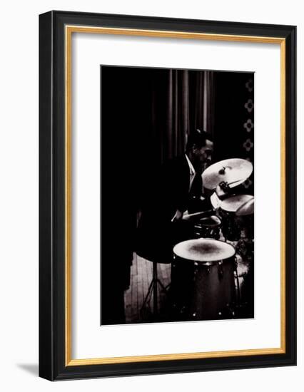 J.C. Heard-Milt Hinton-Framed Art Print