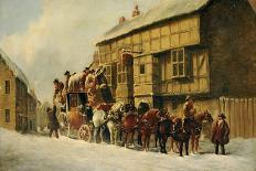 Boarding the Coach to London, 1879-J.C. Maggs-Giclee Print