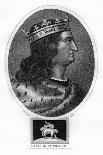 King Edward I of England-J Chapman-Framed Art Print
