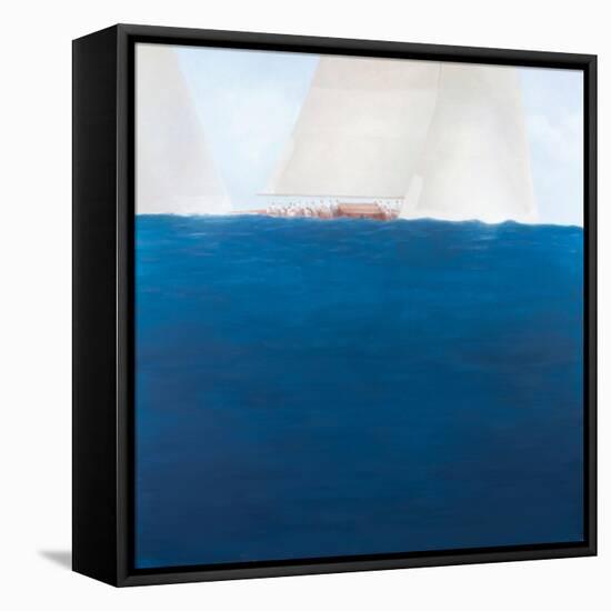 J Class Racing, the Solent, 2012-Lincoln Seligman-Framed Premier Image Canvas