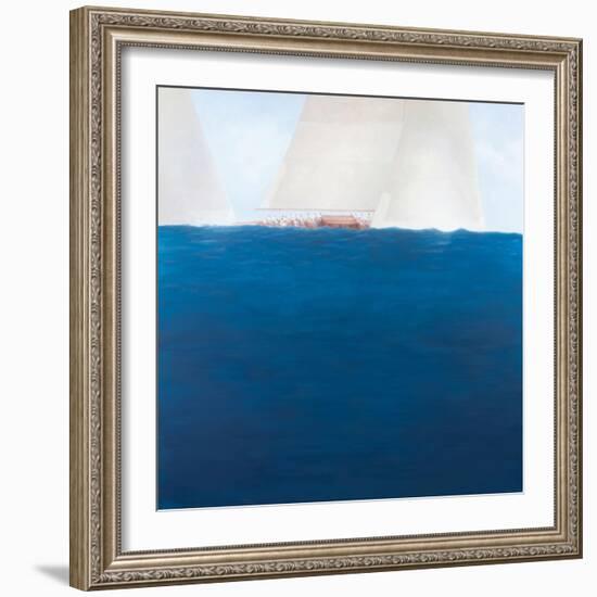 J Class Racing, the Solent, 2012-Lincoln Seligman-Framed Giclee Print