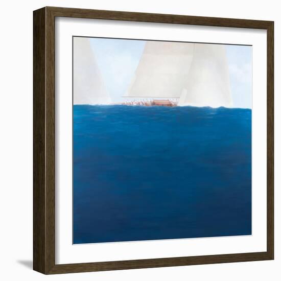 J Class Racing, the Solent, 2012-Lincoln Seligman-Framed Giclee Print