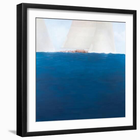 J Class Racing, the Solent, 2012-Lincoln Seligman-Framed Giclee Print