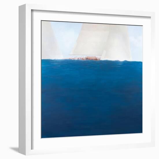 J Class Racing, the Solent, 2012-Lincoln Seligman-Framed Giclee Print