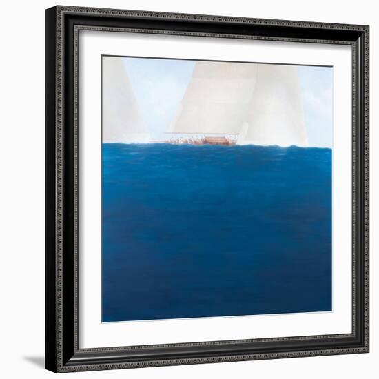 J Class Racing, the Solent, 2012-Lincoln Seligman-Framed Giclee Print