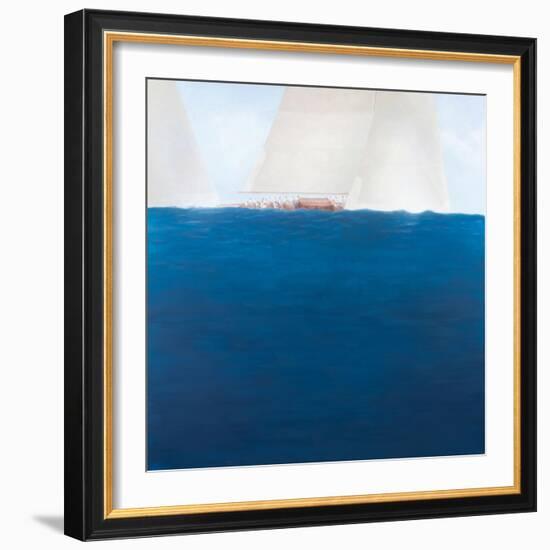 J Class Racing, the Solent, 2012-Lincoln Seligman-Framed Giclee Print