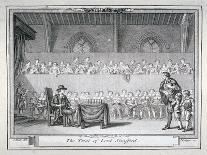 The Trial of Thomas Wentworth, Earl of Strafford, Westminster Hall, London, 1641-J Collyer-Framed Giclee Print