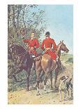 Hunting with the Dogs (1892)-J^ Condamy-Art Print