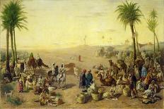 Arab Market-J. Cruciani-Giclee Print