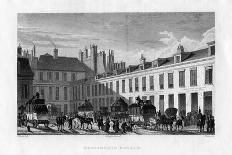 Royal Courier Service, Paris, France, 1829-J Davis-Framed Giclee Print