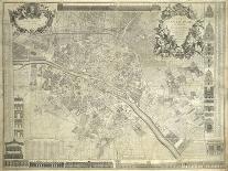 Nouveau Plan De Paris 1728-J^ Delagrive-Premium Giclee Print