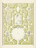 Green Garden Maze V-J.F. Blondel-Art Print