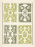 Green Garden Maze II-J.F. Blondel-Mounted Art Print