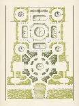 Green Garden Maze V-J.F. Blondel-Stretched Canvas