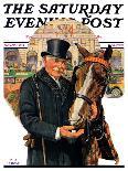 "Eleventh Olympiad," Saturday Evening Post Cover, August 8, 1936-J.F. Kernan-Giclee Print