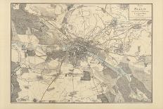 Map of Berlin, 1802-J.F. Schneider-Mounted Giclee Print