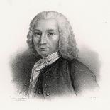 Anders Celsius Swedish Astronomer Gave His Name to Centigrade Temperature Scale-J.g. Sandberg-Stretched Canvas