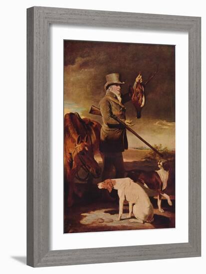 'J.G. Shaddick, the Celebrated Sportsman', 1806-Benjamin Marshall-Framed Giclee Print