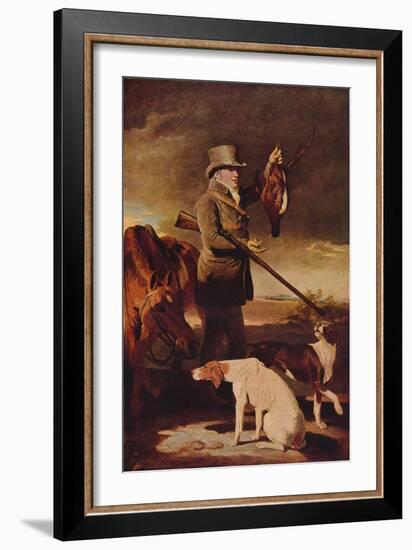 'J.G. Shaddick, the Celebrated Sportsman', 1806-Benjamin Marshall-Framed Giclee Print