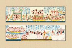 The Funeral Passing over the Lake of the Dead-J. Gardner Wilkinson-Art Print