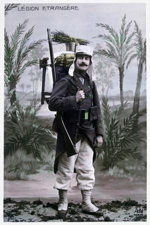 French Foreign Legionnaire, C1900' Giclee Print - J Geiser | Art.com