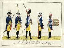 Carl Von Huyne's Dragoner Regiment, Hesse-Cassel, C.1784-J. H. Carl-Giclee Print