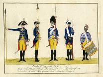 Drittes Regiment Garde, C.1784-J. H. Carl-Framed Giclee Print