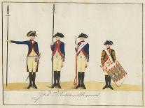 Field Artillery Regiment, C.1784-J. H. Carl-Framed Giclee Print