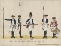 Drittes Regiment Garde, C.1784-J. H. Carl-Framed Giclee Print