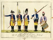 Drittes Regiment Garde, C.1784-J. H. Carl-Giclee Print