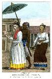 Woman with Servants, C1808-J Haafner-Framed Giclee Print