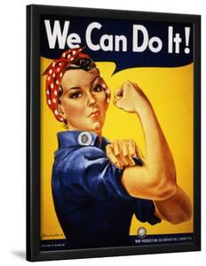 We Can Do It! (Rosie the Riveter) by J^ Howard Miller