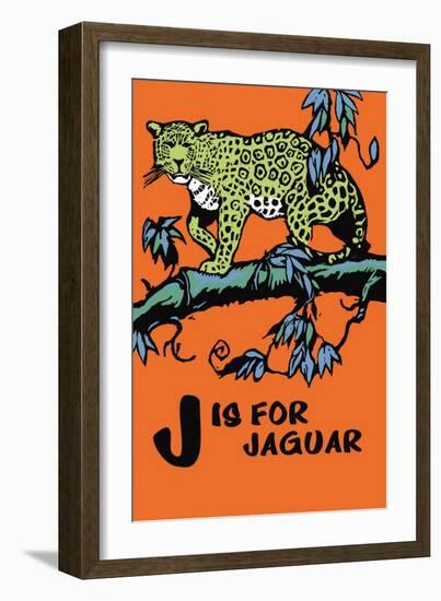 J is for Jaguar-Charles Buckles Falls-Framed Premium Giclee Print